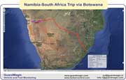 Namibia-South Africa Trip via Botswana